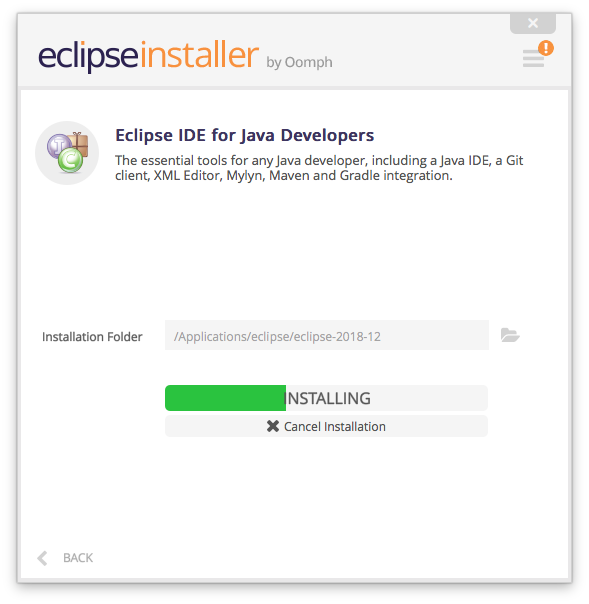 downlading eclipse for mac