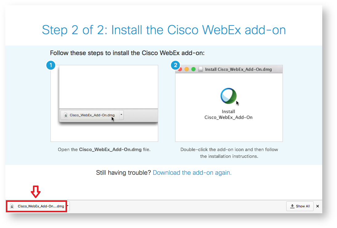 Install webex on mac